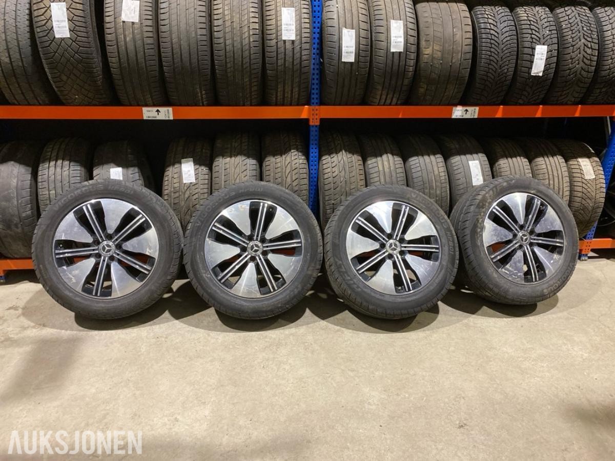DIVERSE HJULSETT FRA ULIKE BILMODELLER. 10 HJULSETT, SOMMER, VINTER.